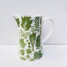 Load image into Gallery viewer, Green Garden Study Jug
