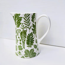 Load image into Gallery viewer, Green Garden Study Jug
