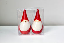 Load image into Gallery viewer, Red Santa Gonk Salt &amp; Pepper Set
