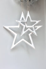 Load image into Gallery viewer, Distressed Wooden Star Set
