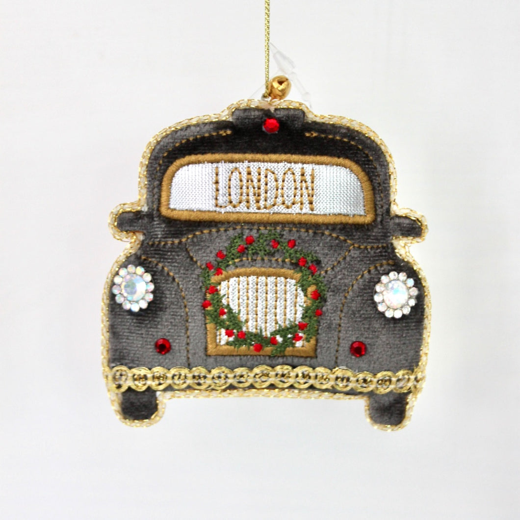 London Taxi Fabric Decoration